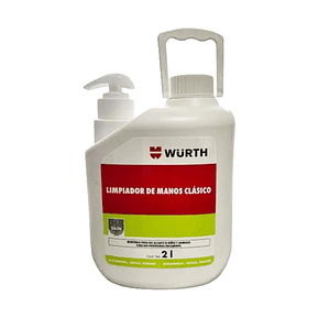 LIMPIADOR DE MANOS INDUSTRIAL 2L WURTH
