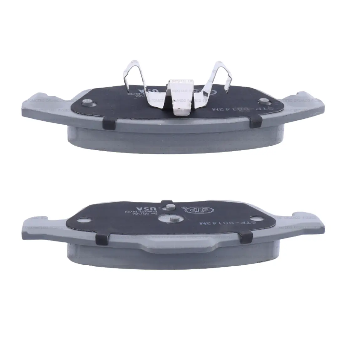 JUEGO PASTILLAS FRENO, PEUGEOT PARTNER 1600 DV6DTED B9 12/17 DELS SEMIMETAL P1053 4