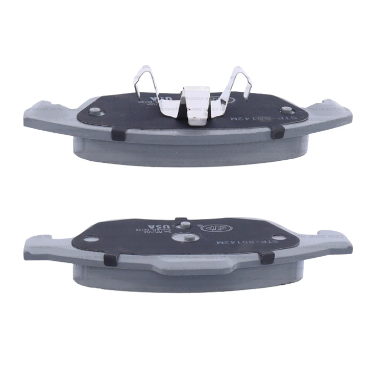 JUEGO PASTILLAS FRENO, PEUGEOT PARTNER 1600 DV6DTED B9 12/17 DELS SEMIMETAL P1053 4