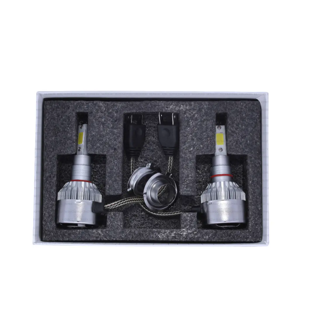 KIT AMPOLLETAS LED H7 6000K 12V 30W 2PCS 3