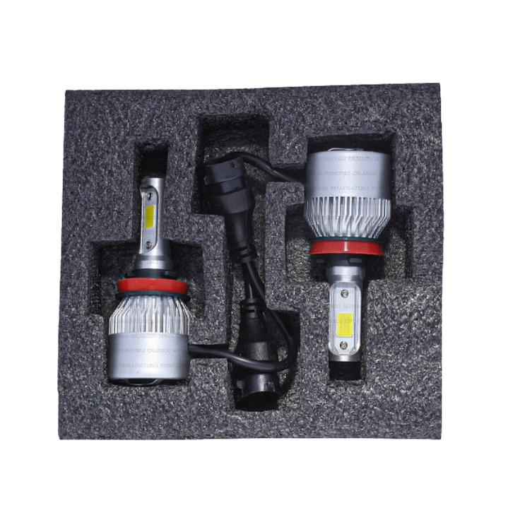 KIT AMPOLLETAS LED H11 6000K 12V 30W 2PCS 1