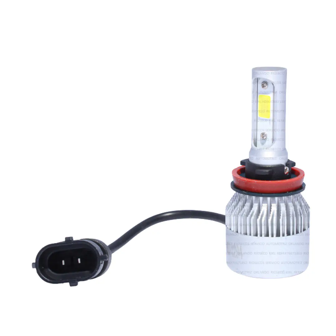 KIT AMPOLLETAS LED H11 6000K 12V 30W 2PCS 3