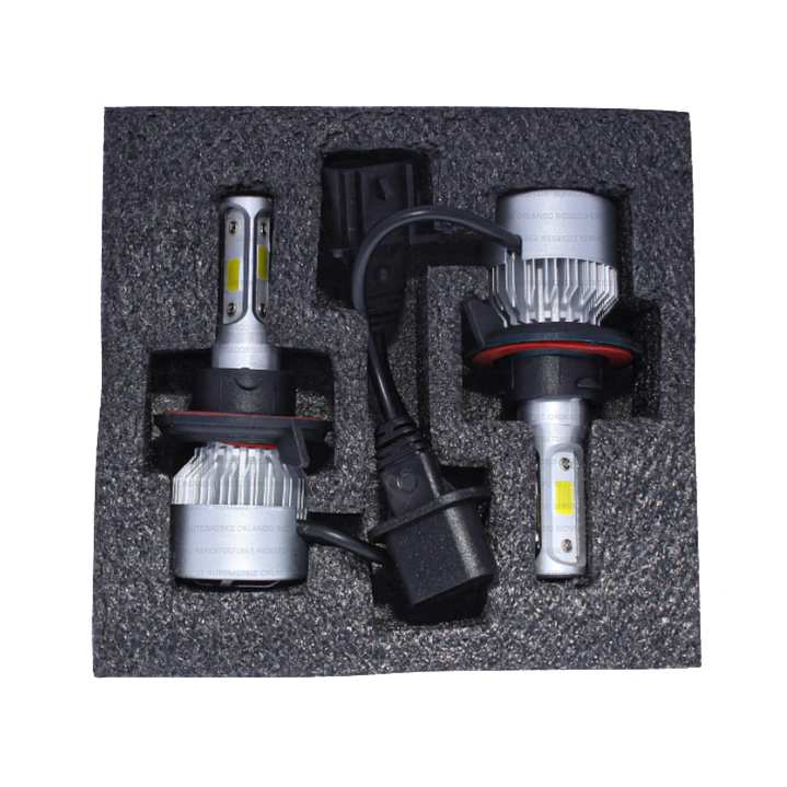 KIT AMPOLLETAS LED H13 9008 6000K 12V 30W 2PCS 1