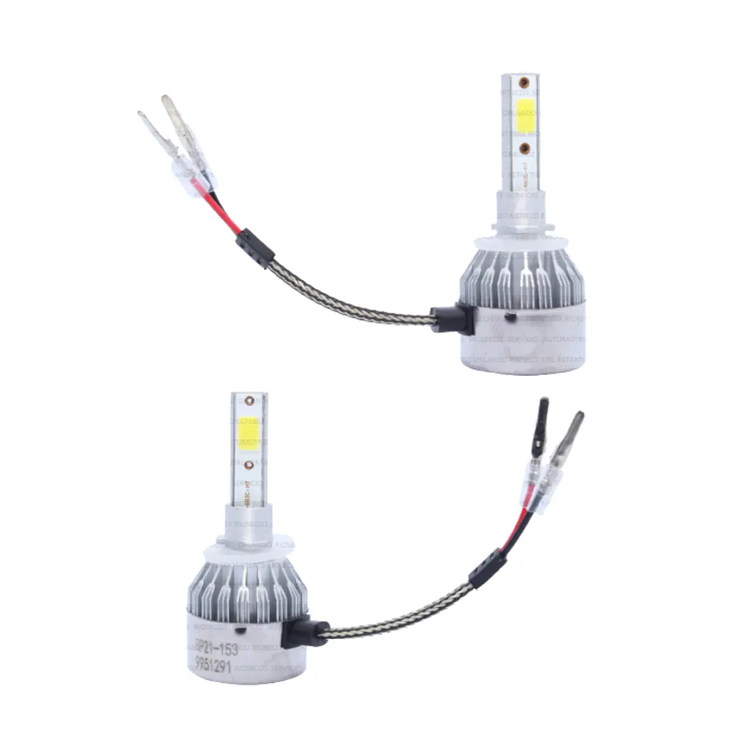 KIT AMPOLLETAS LED H27 881 6000K-12V-30W 2PCS 1