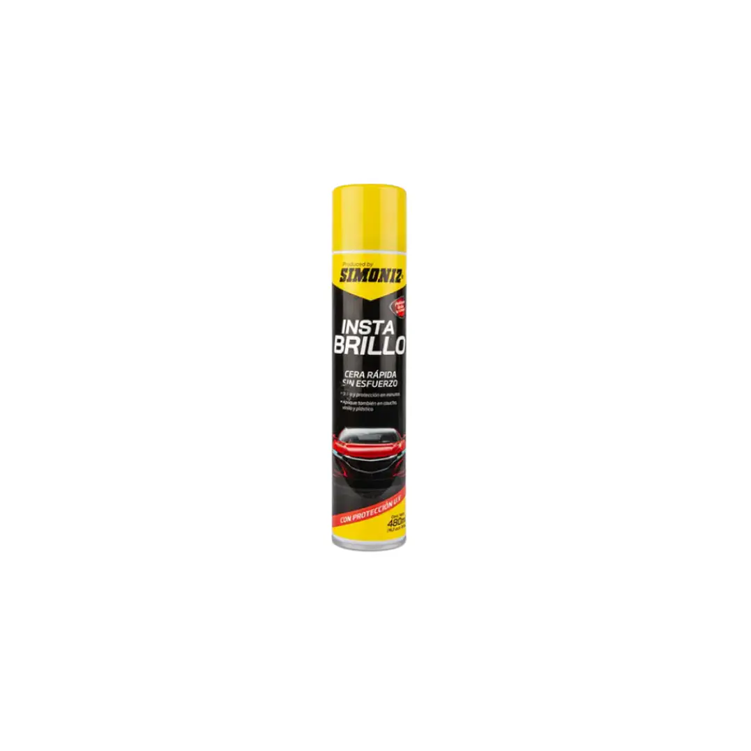 Cera Brillo instantaneo Spray 480ml Simoniz 1