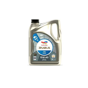 ACEITE RUBIA TIR 7400 15W40 5 LT TOTAL