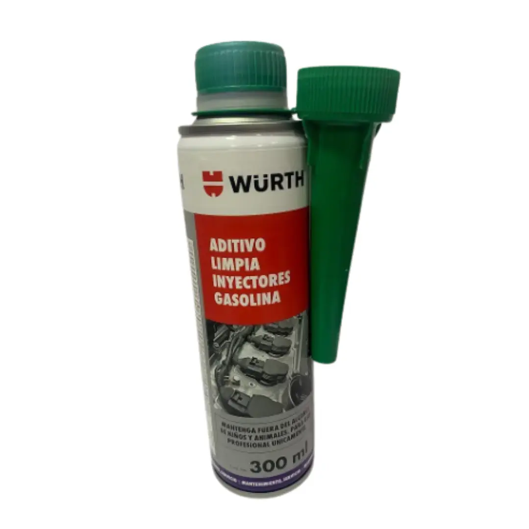 ADITIVO LIMPIA INYECCION ESTANQUE BENCINA WURTH 300ML  1