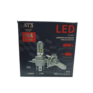 Ampolleta AT3 LED H4 12V 20W (2 unid)
