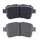 JUEGO DE  PASTILLAS FRENO, SUZUKI AERIO 1600 M16A RH416 03/10 DELS SEMI METALIC P0674 - Miniatura 1