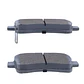 JUEGO DE  PASTILLAS FRENO, SUZUKI AERIO 1600 M16A RH416 03/10 DELS SEMI METALIC P0674 - Miniatura 2