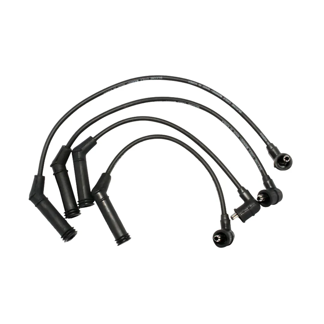 JUEGO CABLE BUJIA, KIA MORNING 1100 EPSILON G4HG 04/07 , MANDO, KOREA 1