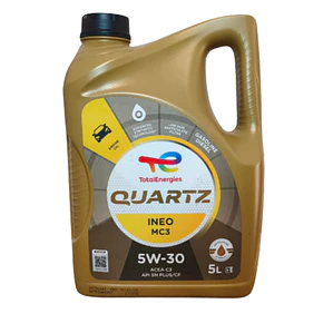 ACEITE DE  5W30 5LT QUARTZ INEO MC3 API SN PLUS CF ACEA C3 TOTAL