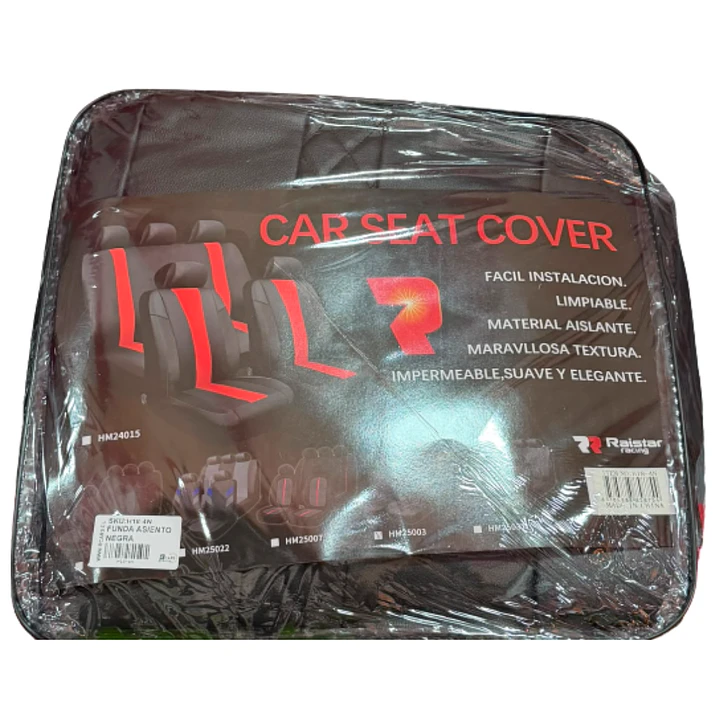 FUNDA ASIENTO NEGRA 1