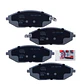 JUEGO PASTILLA CHV AVEO 04/ SPARK GT DEL STP SEMI METALICA P1201 - P0471 - Miniatura 1