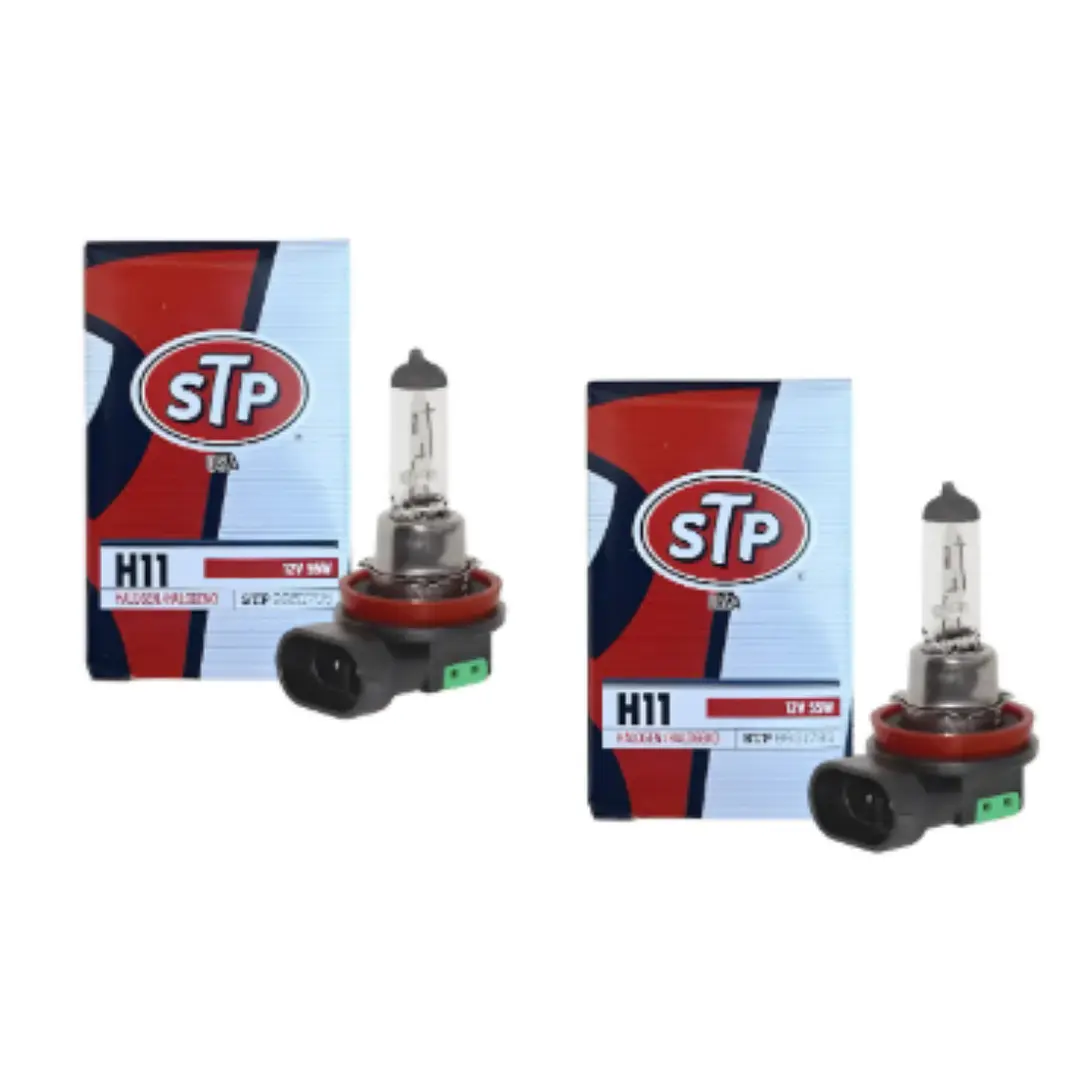 PACK 10 AMPOLLETAS HALOGENA H11 12V 55W BASE PGJ19-2 1