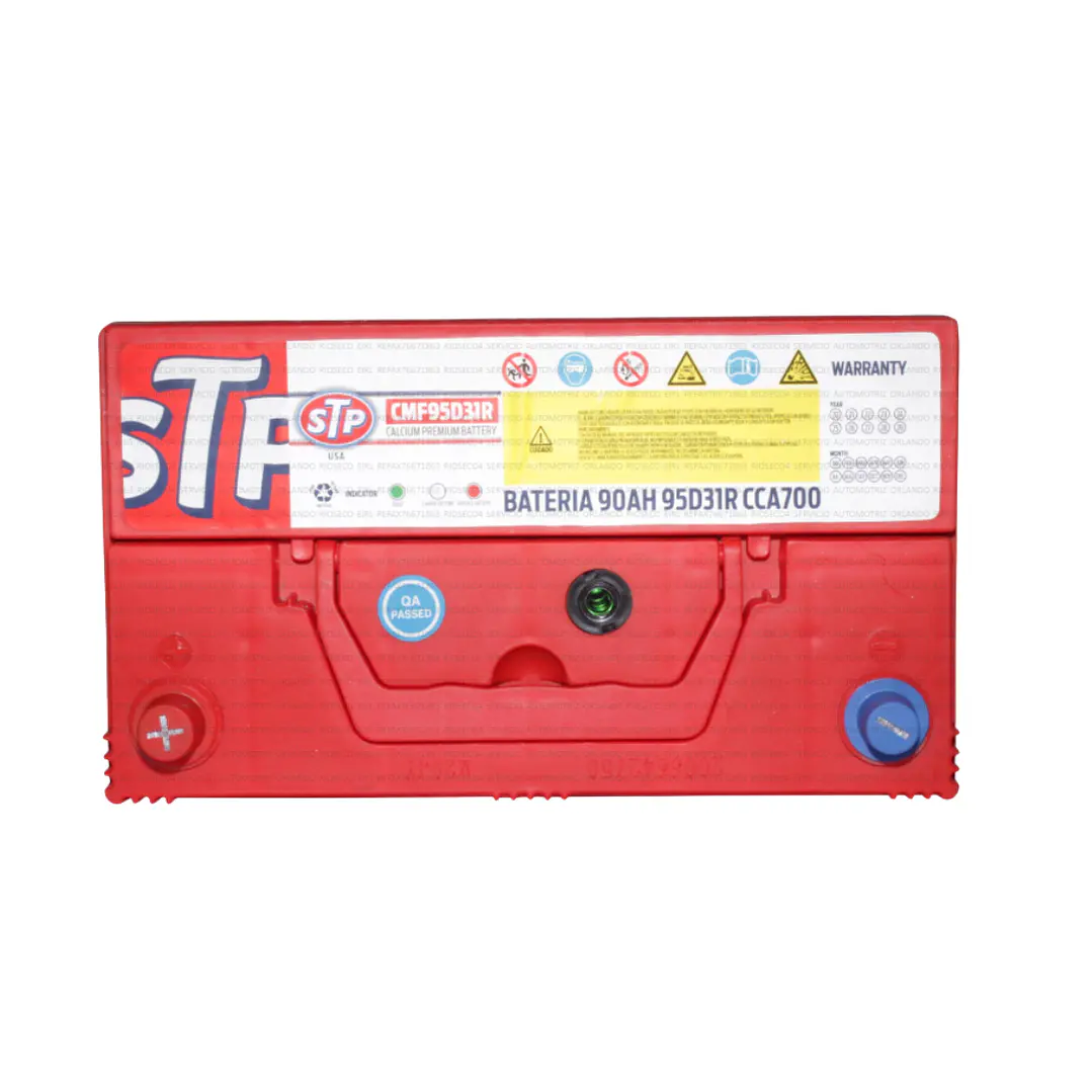 BATERIA 90AH 95D31R CCA700 (+ -) L301-AN172-AL220 C/PEST STP 2