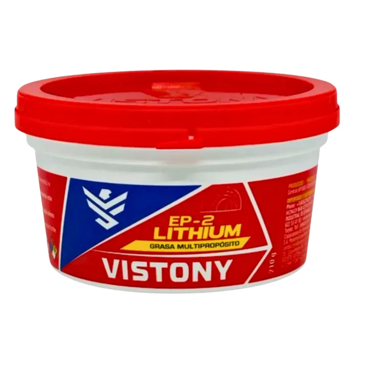 GRASA LITHIUM MULTIPROPOSITO ROJO 210G 1