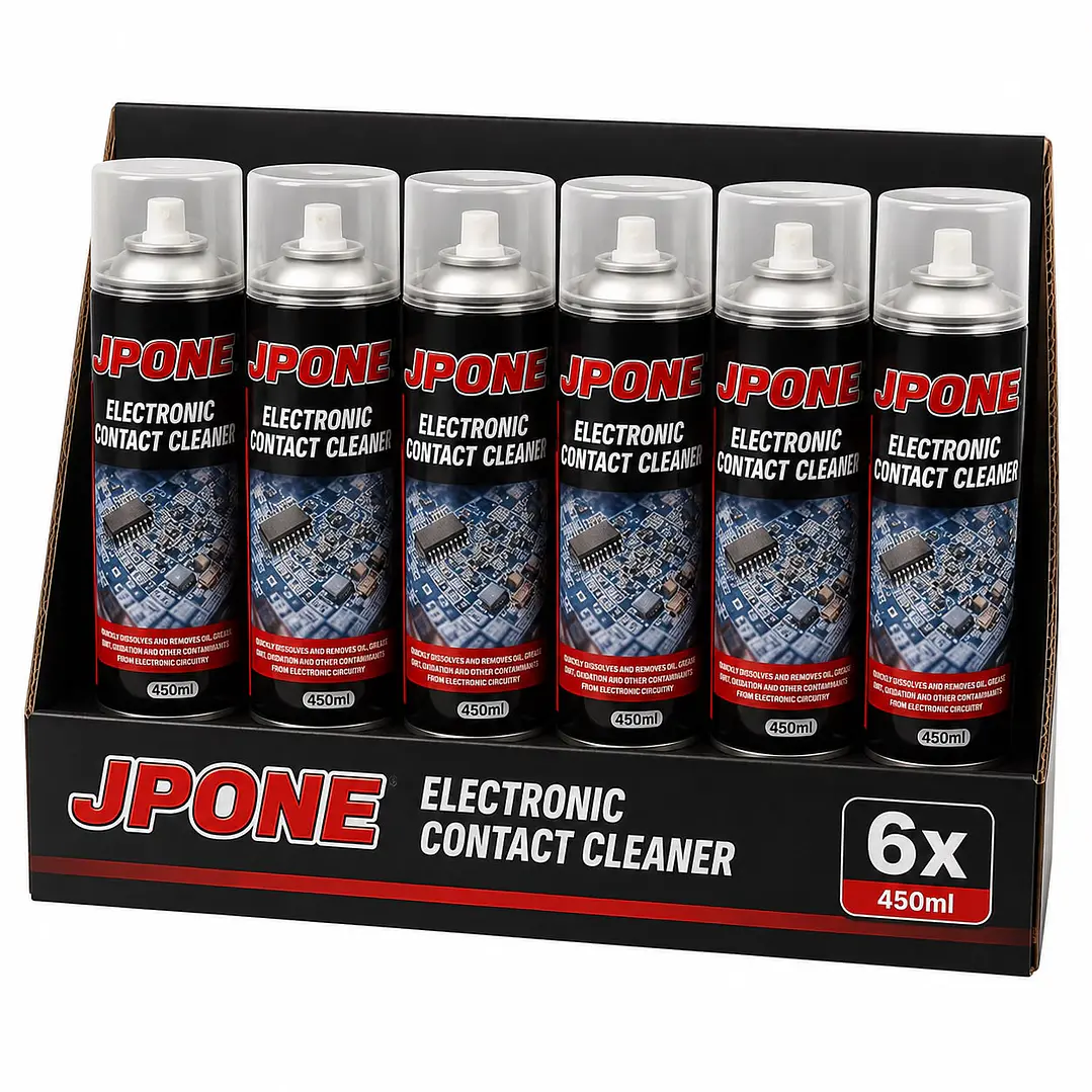 PACK 6 LIMPIA CONTACTO ELECTRONICOS 450ML JP ONE 1