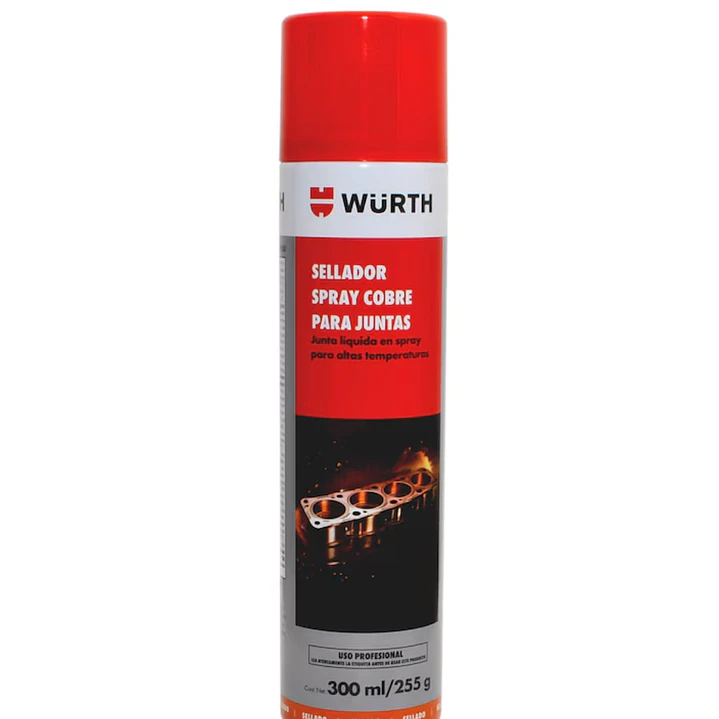 GASKET SELLADOR SPRAY COBRE P/JUNTAS, 300ML 1