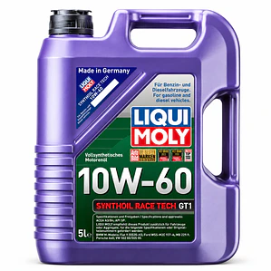 ACEITE LIQUI MOLY 10W60 A3/B4 5L MIXTO SIN DPF