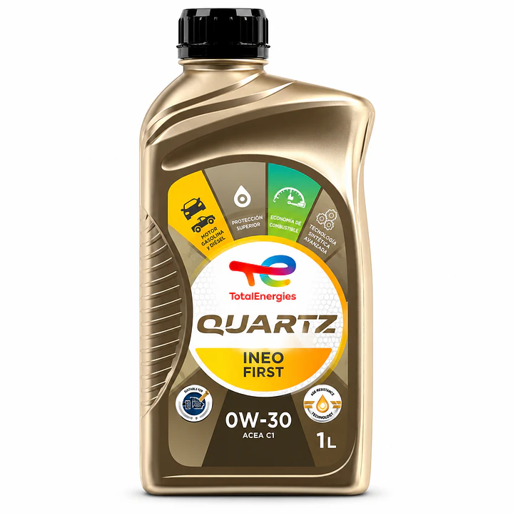 ACEITE 0W30 TOTAL IN FIRST C1 1L MIXTO CON DPF 1