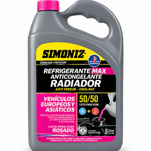Simoniz antifreeze/coolant European Pink 50/50 