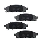 JUEGO PASTILLAS FRENO, P0819 P761 MITSUBISHI L200 KATANA 2400 4N15 19/22 DELS SEMIMETA - Miniatura 1