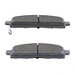 JUEGO PASTILLAS FRENO, P0819 P761 MITSUBISHI L200 KATANA 2400 4N15 19/22 DELS SEMIMETA - Miniatura 3