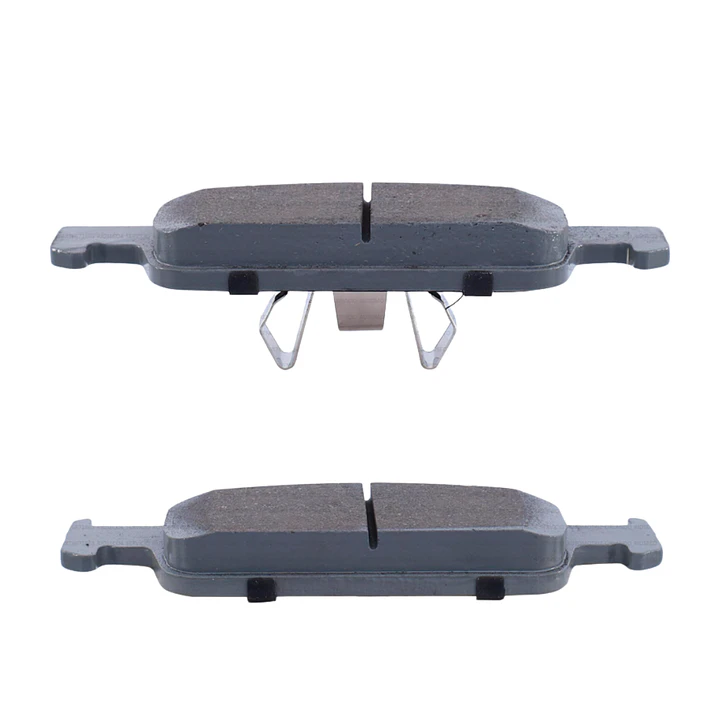 JUEGO PASTILLAS FRENO, P1284 RENAULT SYMBOL NEW 1600 K7M 12/18 DELS SEMI METALICA 2