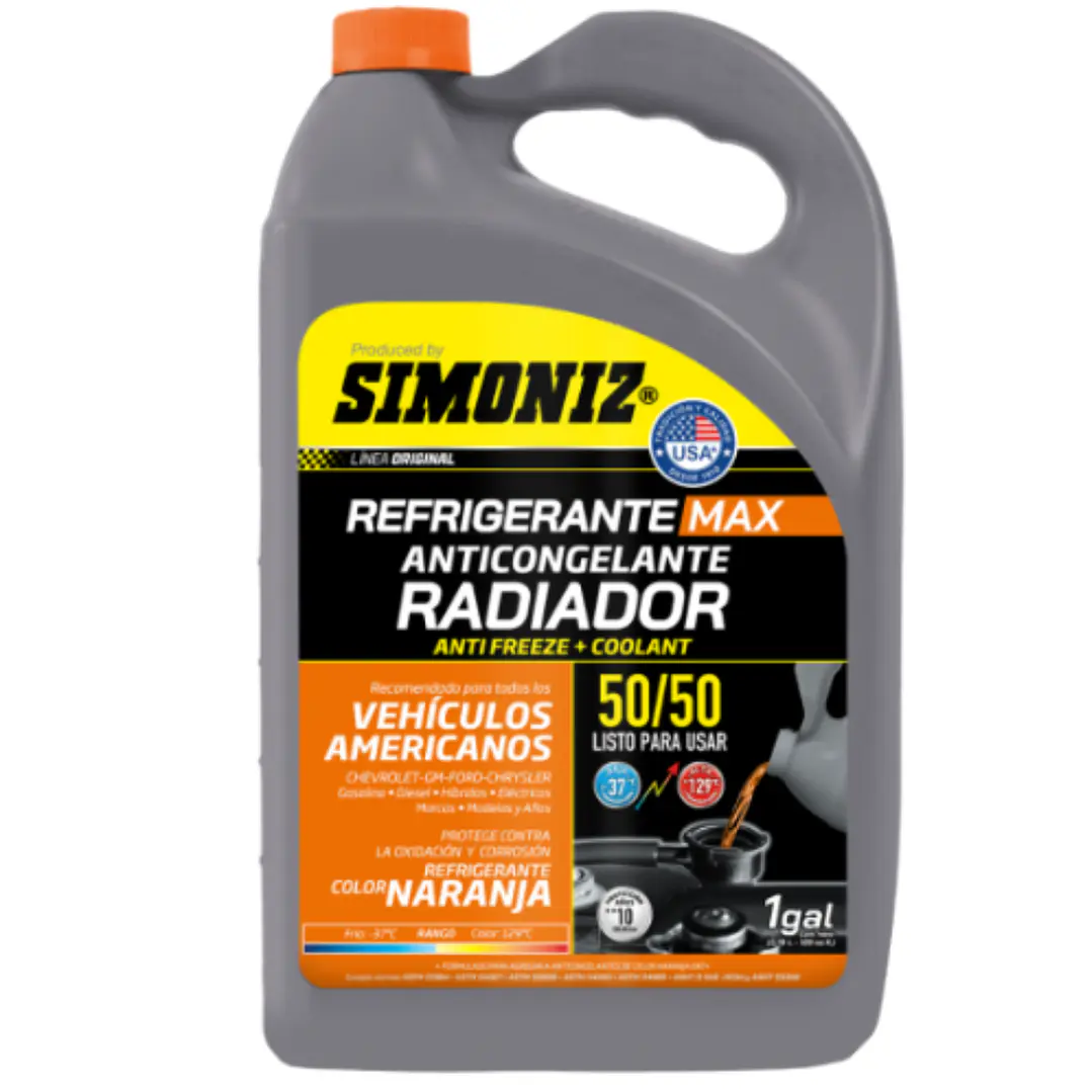 Simoniz antifreeze/coolant American Orange 50/50 1