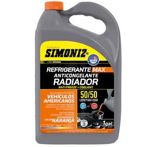 Simoniz antifreeze/coolant American Orange 50/50