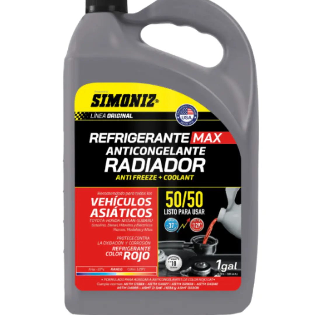 Simoniz antifreeze/coolant American Orange 50/50  1