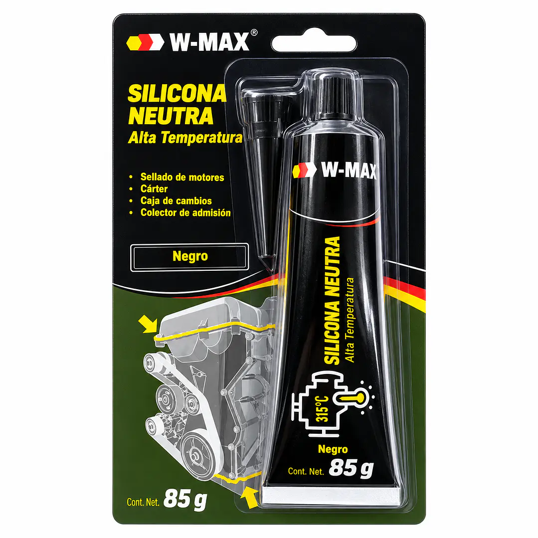 SILICONA ALTA TEMPERATURA NEGRA 1