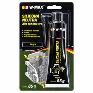 SILICONA ALTA TEMPERATURA NEGRA