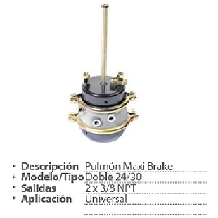PULMON MAXI BRAKE 24/30 