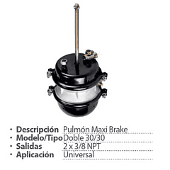 PULMON MAXI BRAKE TIPO 30/30