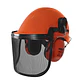 CASCO MTA ABS MOTOSIERRA NARANJO - Miniatura 1