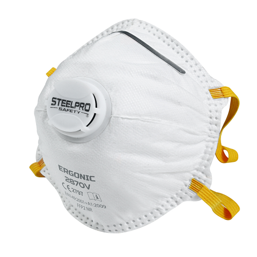 RESPIRADOR DESCARTABLE ERGONIC FFP2 (10 UN) 2870V 4