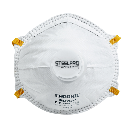 RESPIRADOR DESCARTABLE ERGONIC FFP2 (10 UN) 2870V 1