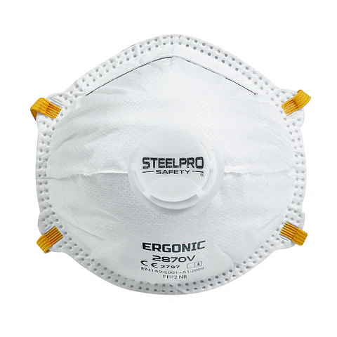 RESPIRADOR DESCARTABLE ERGONIC FFP2 (10 UN) 2870V
