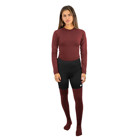 CALZA HW BIKER NEGRA