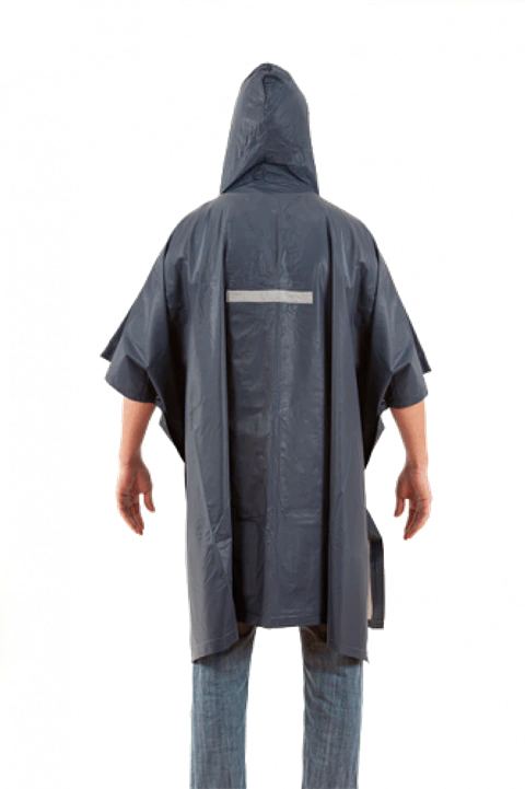 PONCHO IMPERMEABLE PVC C/GORRO