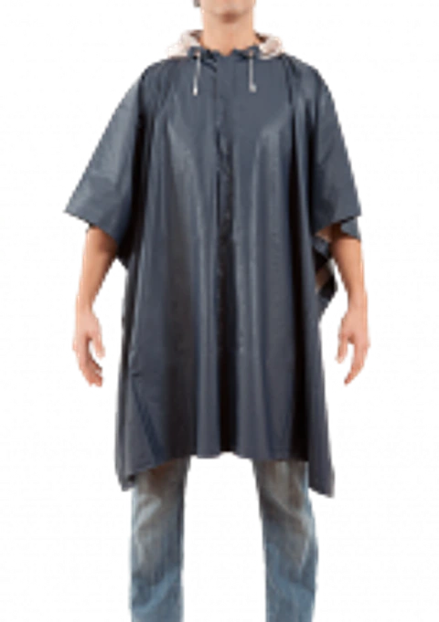 PONCHO IMPERMEABLE PVC C/GORRO