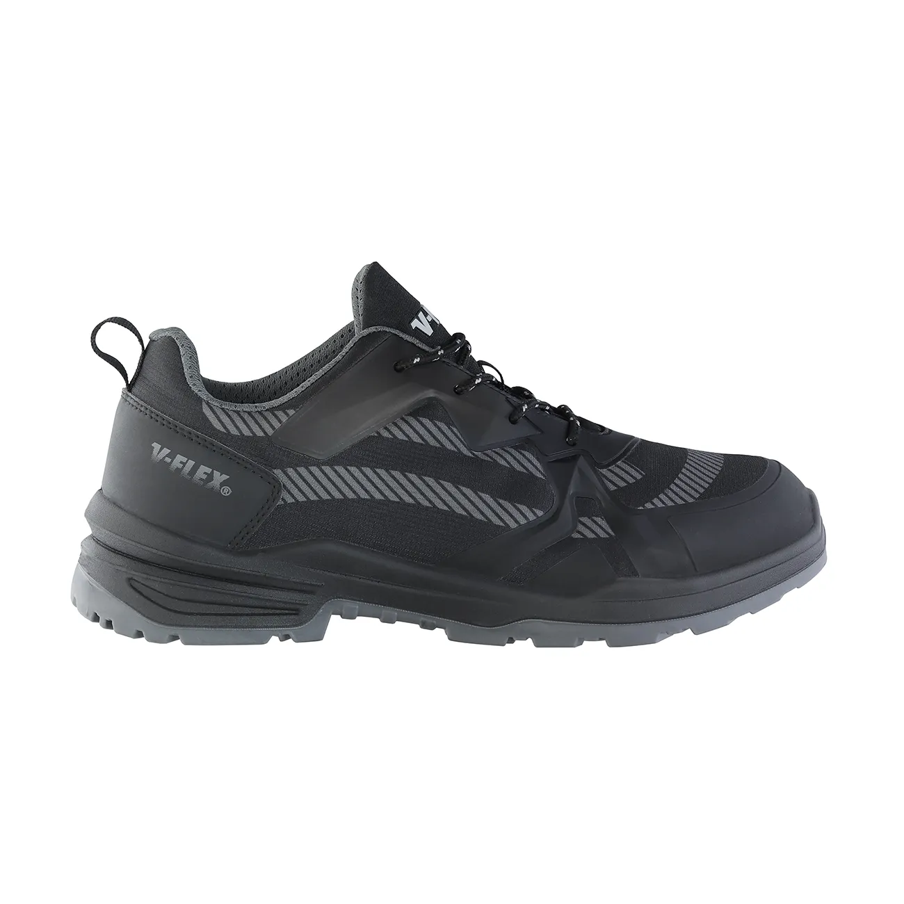 ZAPATO DE SEGURIDAD V-FLEX ANTIPERFORACION NEGRO 3