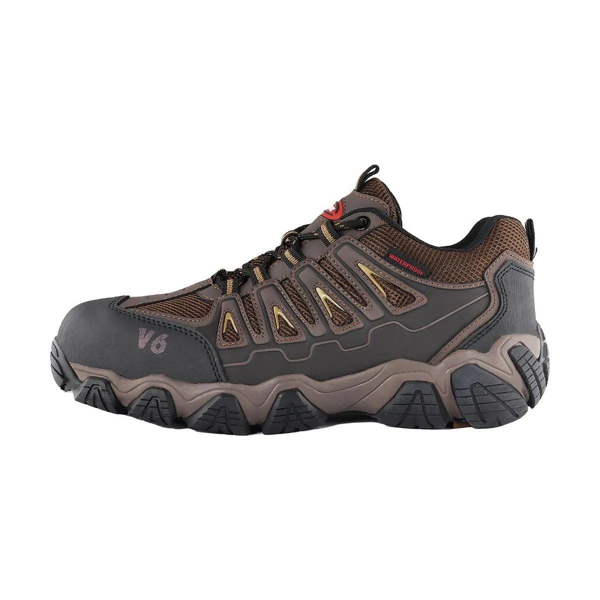 ZAPATO DE SEGURIDAD V-FLEX V6 CAFE 1