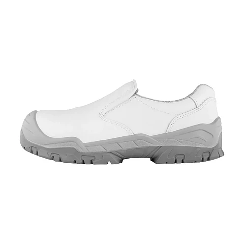 ZAPATO DE SEGURIDAD DCS 954 HIDROFUGADO SIN CORDONES BLANCO