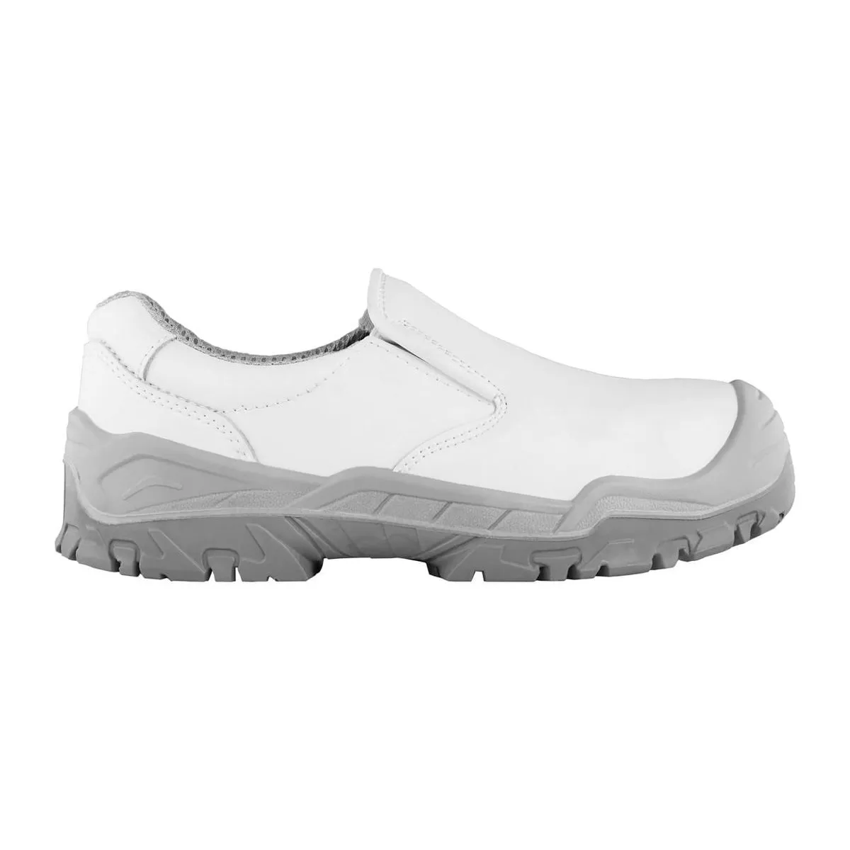 ZAPATO DE SEGURIDAD DCS 954 HIDROFUGADO SIN CORDONES BLANCO 2