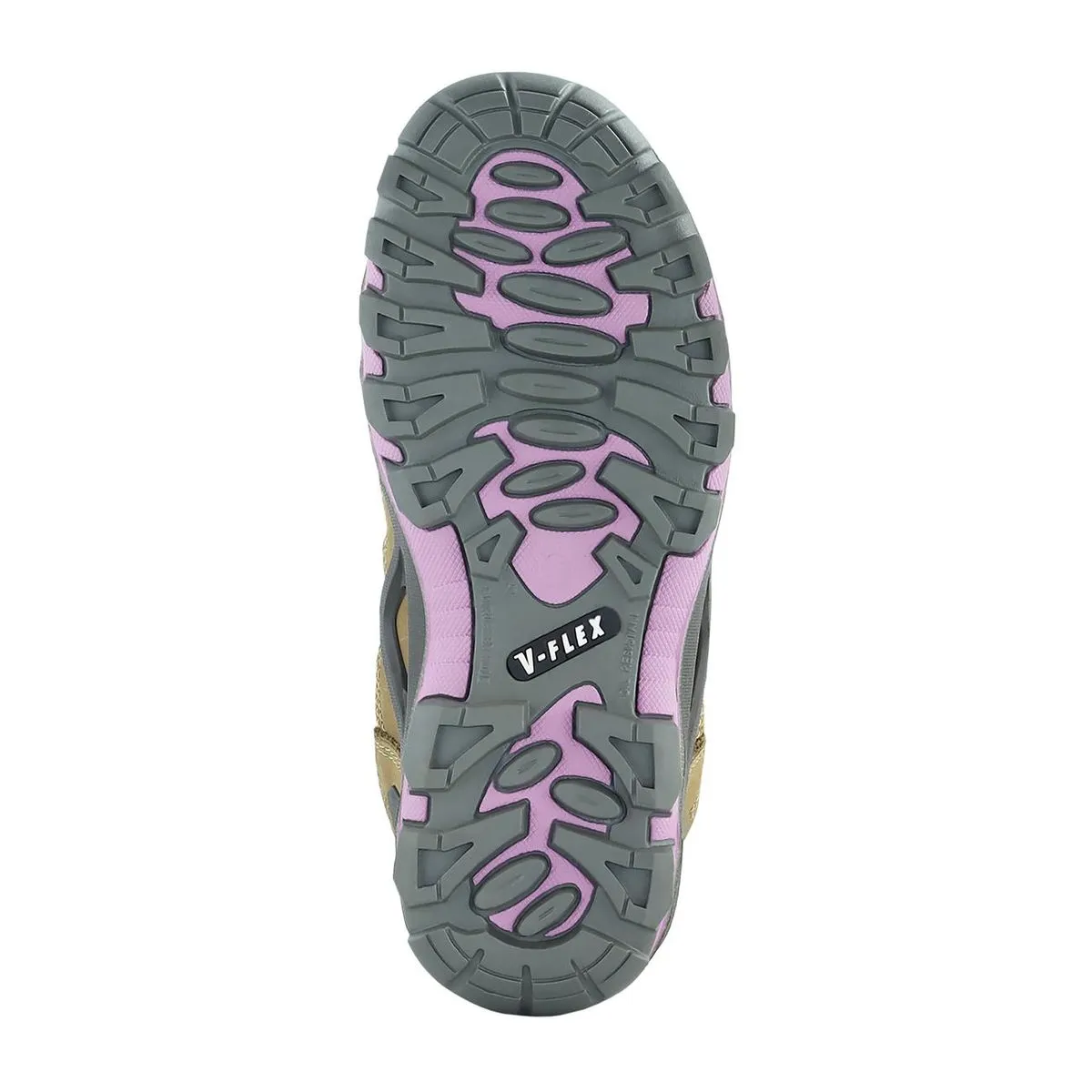 ZAPATO DE SEGURIDAD V-FLEX V3 MUJER NOBUCK CAFE 2