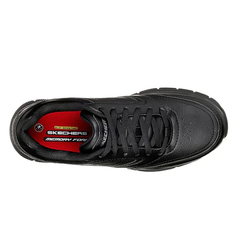 ZAPATILLA DE SEGURIDAD SCKECHERS NAMPA WYOLA SR NEGRO MUJER