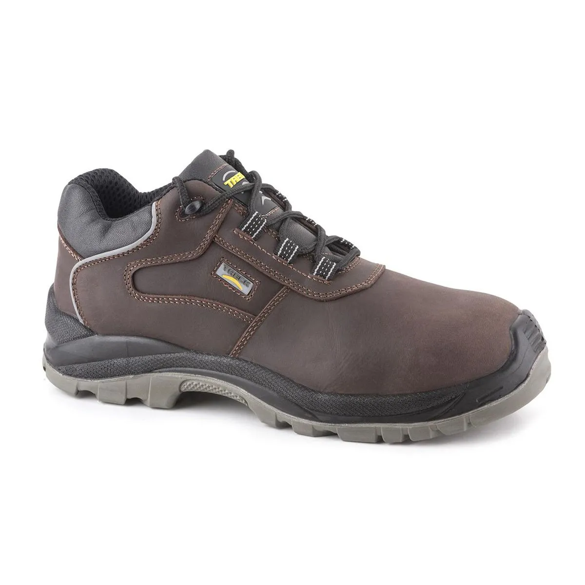 ZAPATO DE SEGURIDAD NITRO A60 ANTIESTATICO CAFE 1